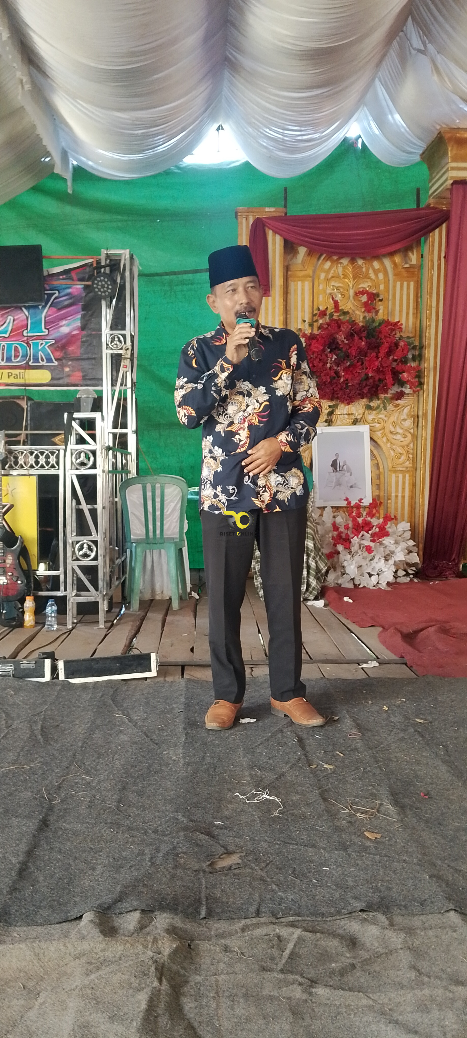 Acara resepsi pernikahan 