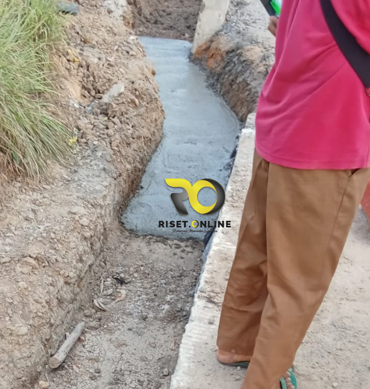 Di Duga Mengubah Spesifikasi Pekerjaan Parit